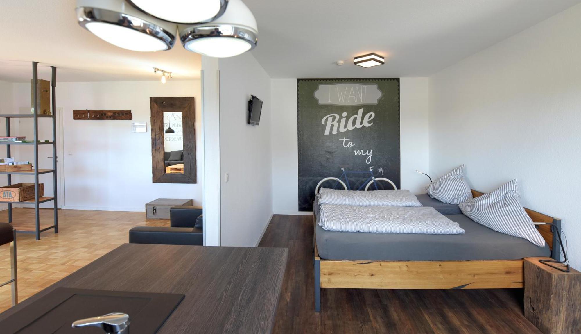 One-Bedroom Apartment Balcony
